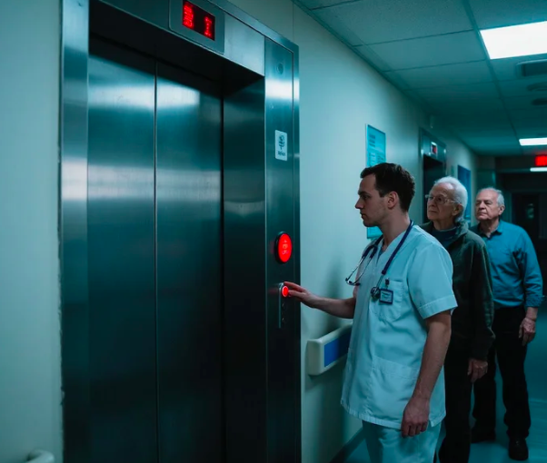 hospital elevator