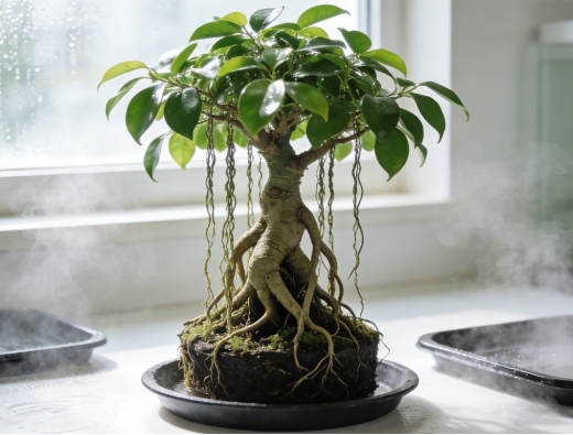 aerial roots ficus bonsai